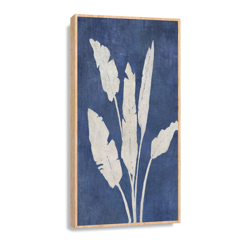 Canvas Blue Palm Trees II