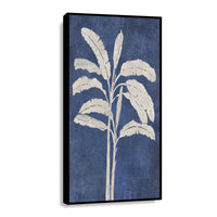 Canvas Blue Palm Trees