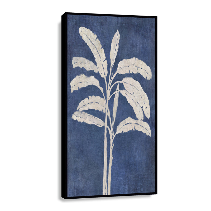 Canvas Blue Palm Trees