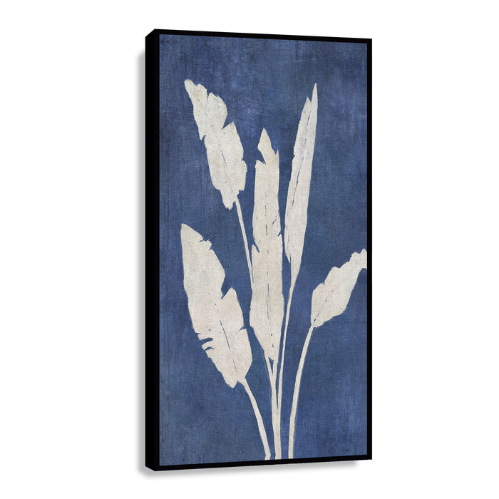 Canvas Blue Palm Trees II