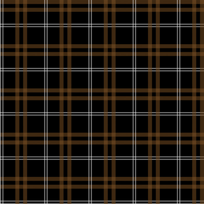 Papel Mural Rayas Escocés Negro