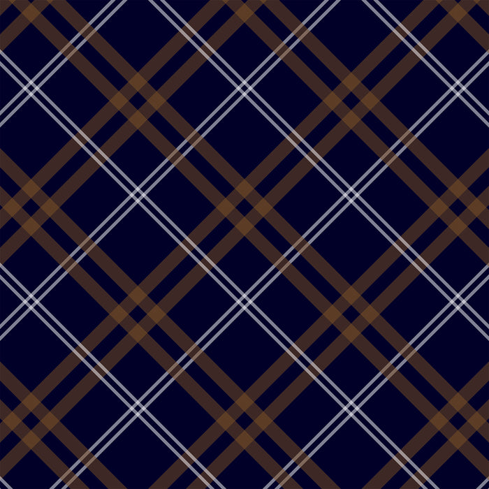 Papel Mural Rayas Escocés Azul