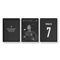 Cuadro Trio Cristiano Ronaldo