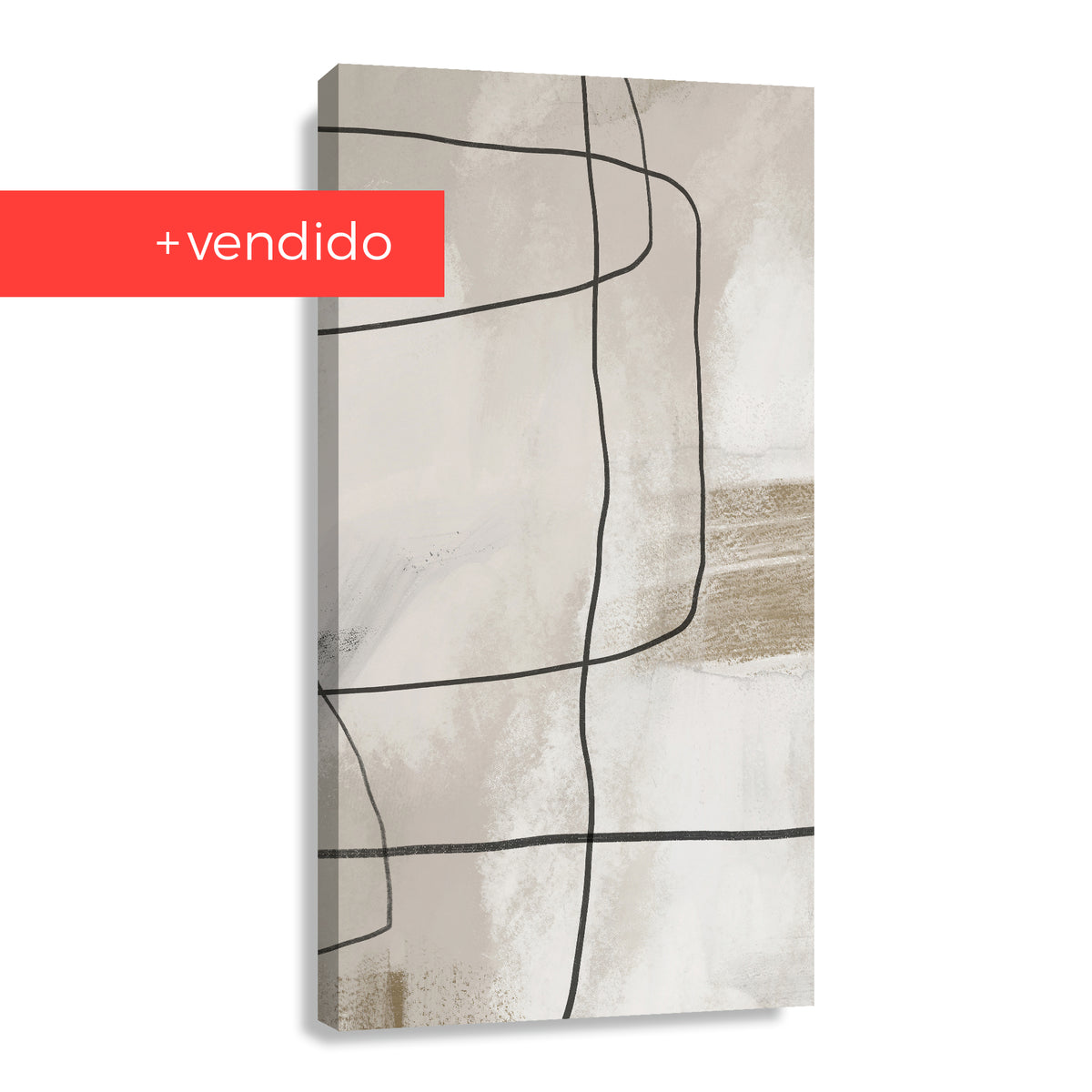 Canvas Neutral Azul II