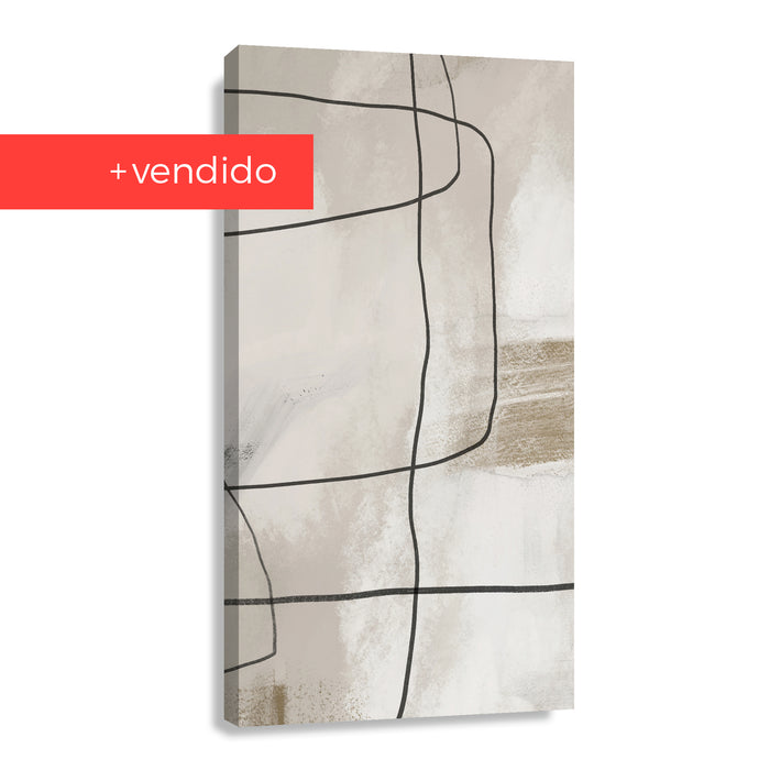 Canvas Neutral Azul II