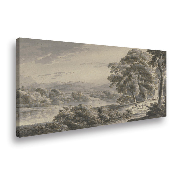 Canvas Paisaje Gris