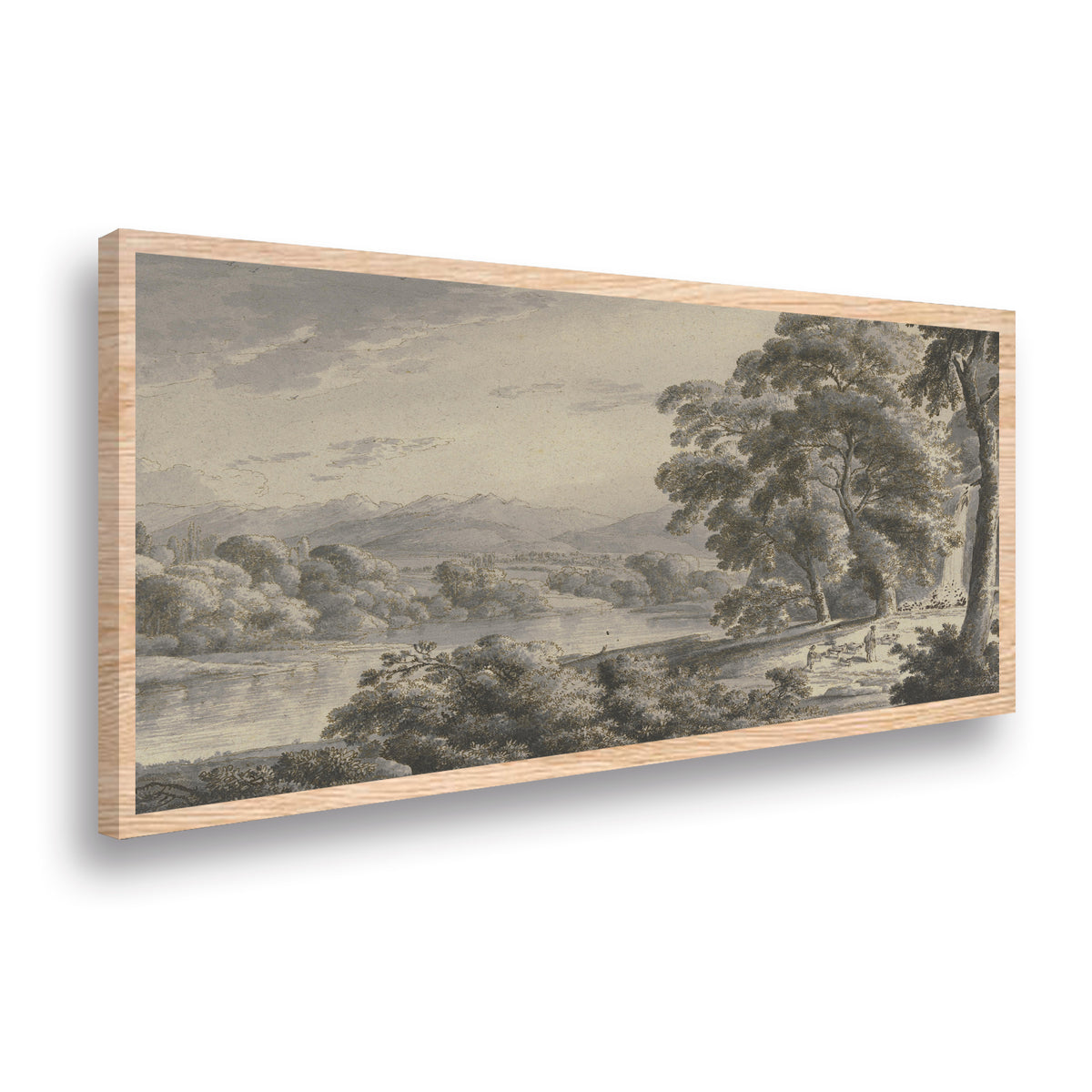 Canvas Paisaje Gris