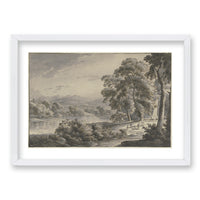 Cuadro Paisaje Gris