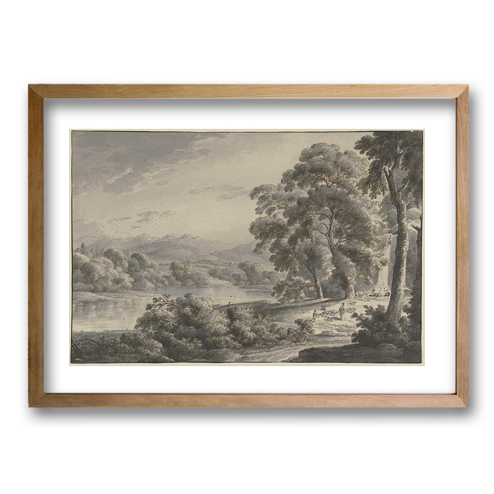 Cuadro Paisaje Gris