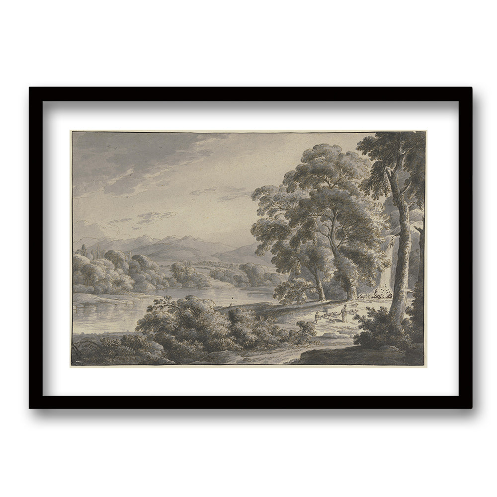 Cuadro Paisaje Gris