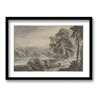 Cuadro Paisaje Gris
