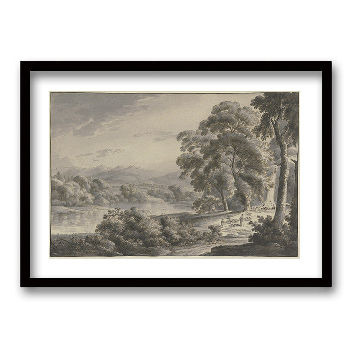 Cuadro Paisaje Gris