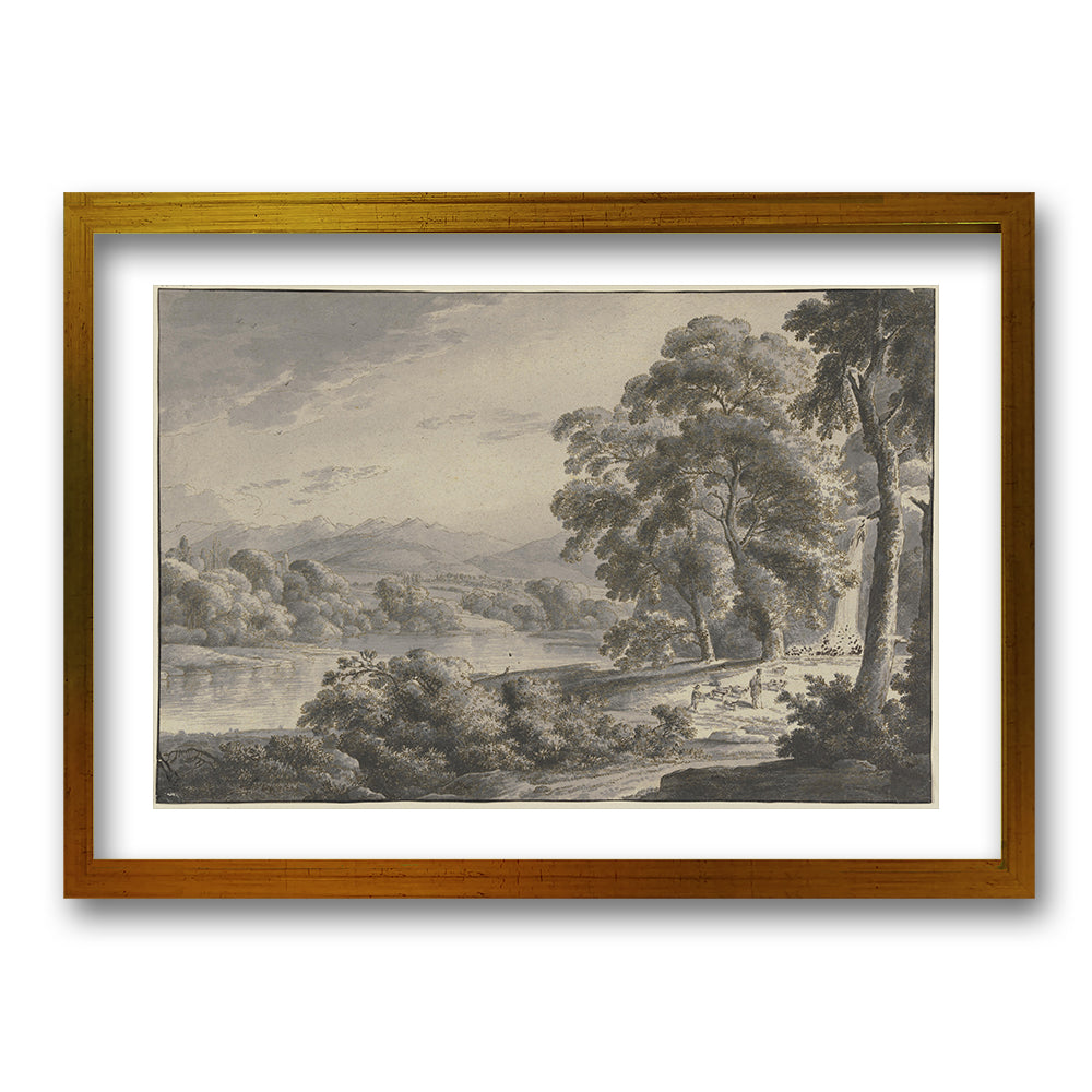 Cuadro Paisaje Gris