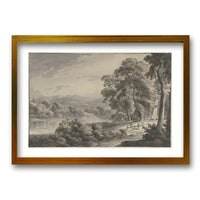 Cuadro Paisaje Gris