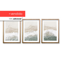 Cuadro Trio Oleaje Sereno