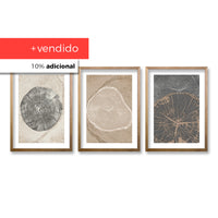 Cuadro Trio Crecimiento en Matices