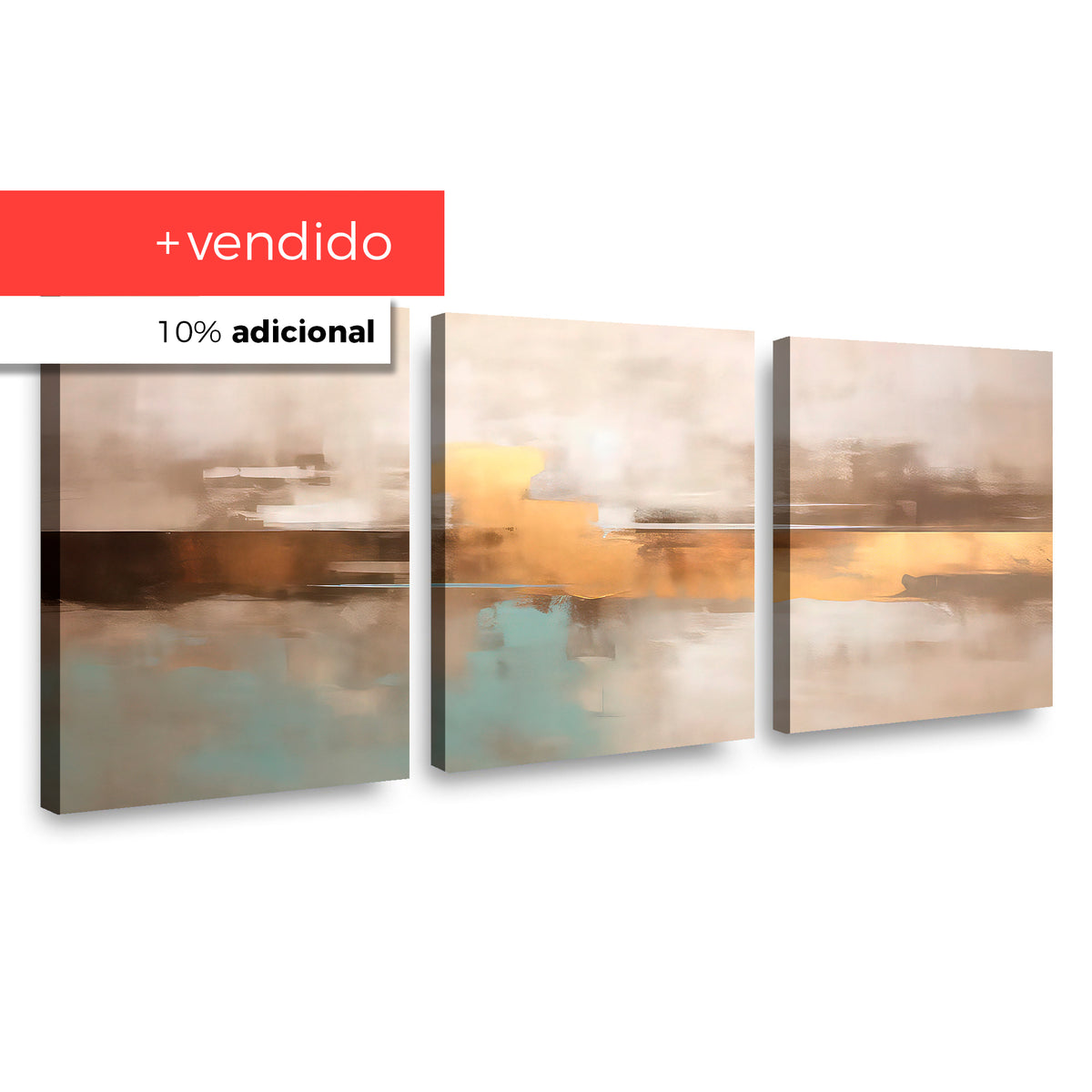 Canvas Trio Impresionismo I