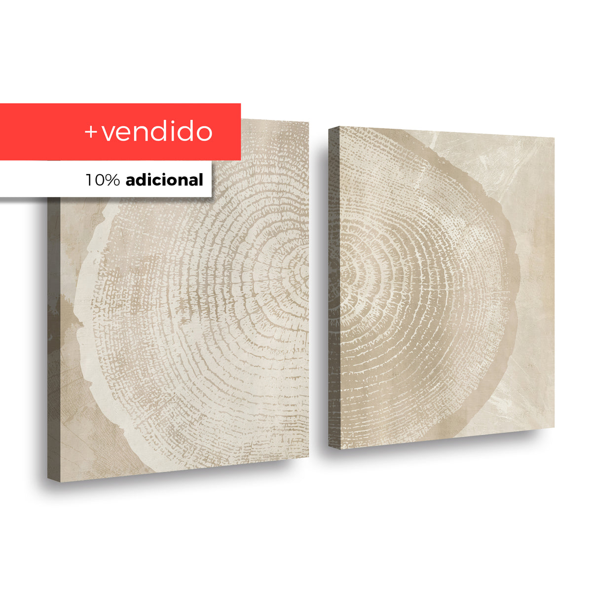 Canvas duo Silueta de Arbol
