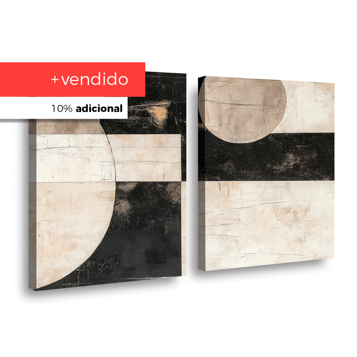 Canvas duo Formas y Conceptos I