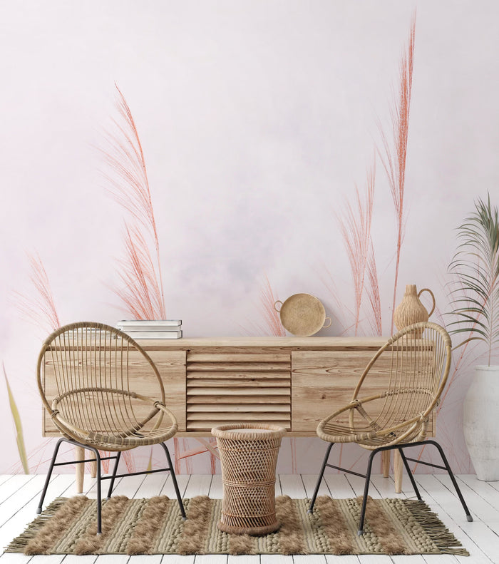 Papel Mural Botánica Rosa