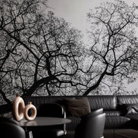 Papel Mural Black Tree