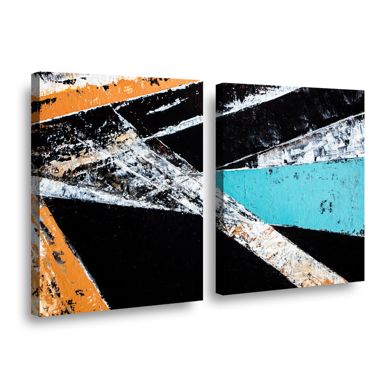 Canvas duo Abstracto king