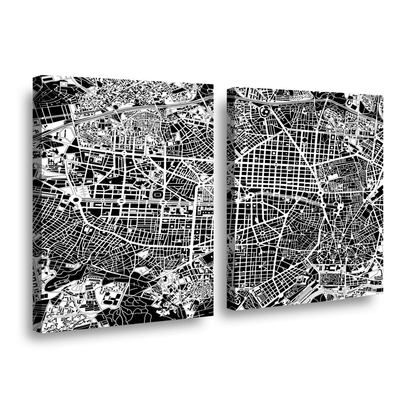 Canvas duo Map City