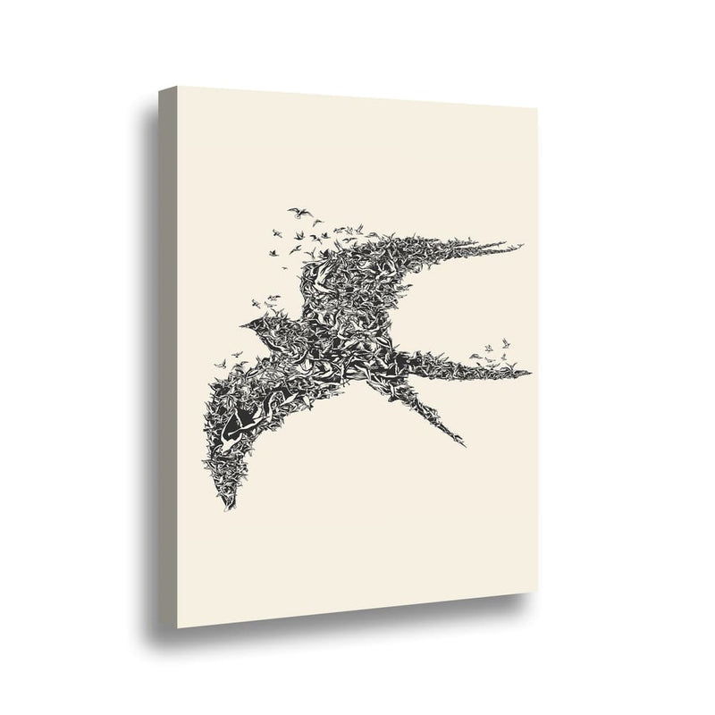 Canvas The Swallow 70X50cms.