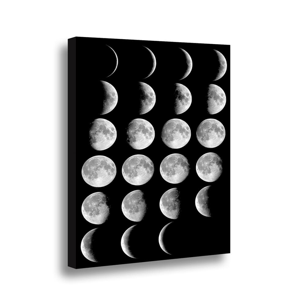 Canvas Moons 70X50cms.