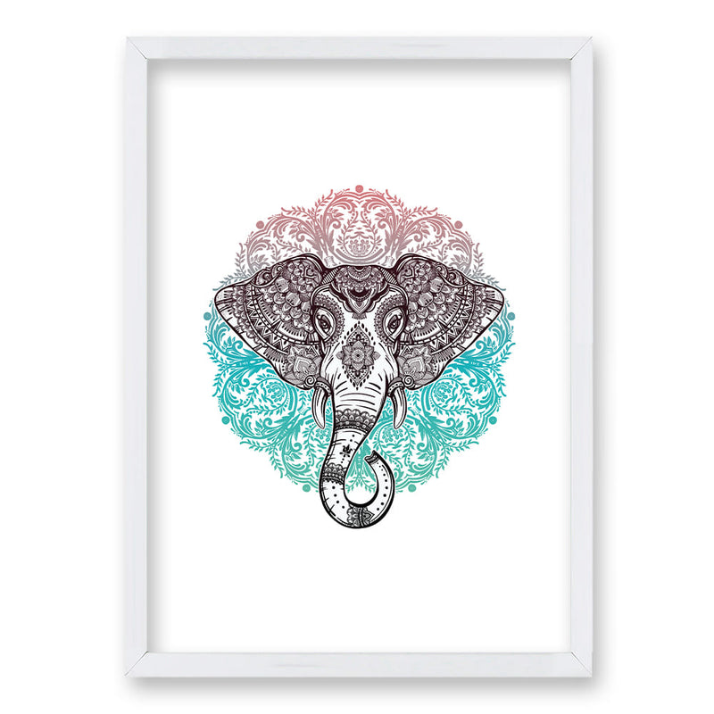 Cuadro Elephant Mandala