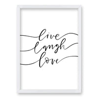 Cuadro Live, Laugh, Love