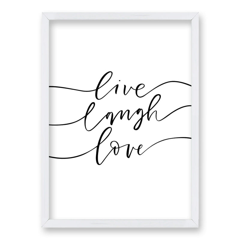 Cuadro Live, Laugh, Love