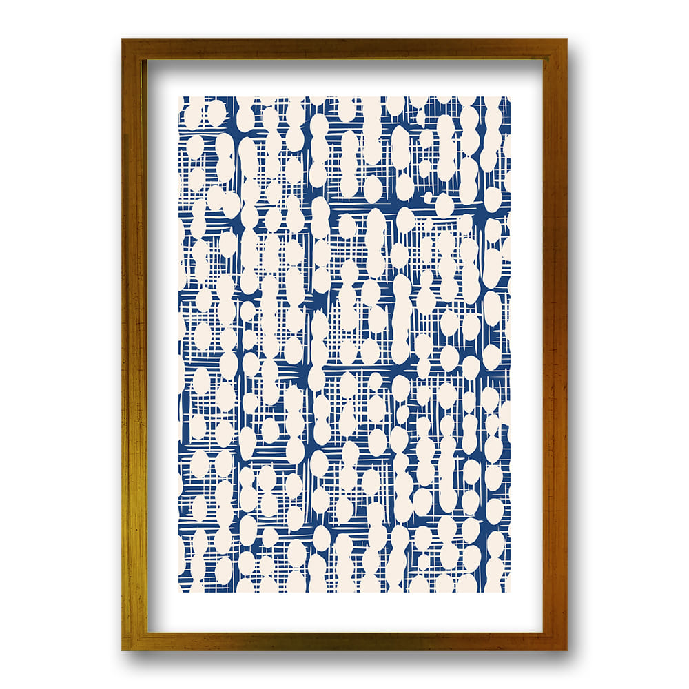 Cuadro Puntos Azules