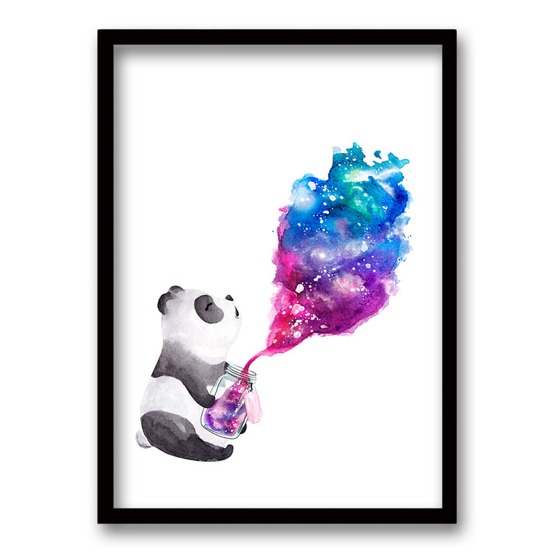 Cuadro Panda Color
