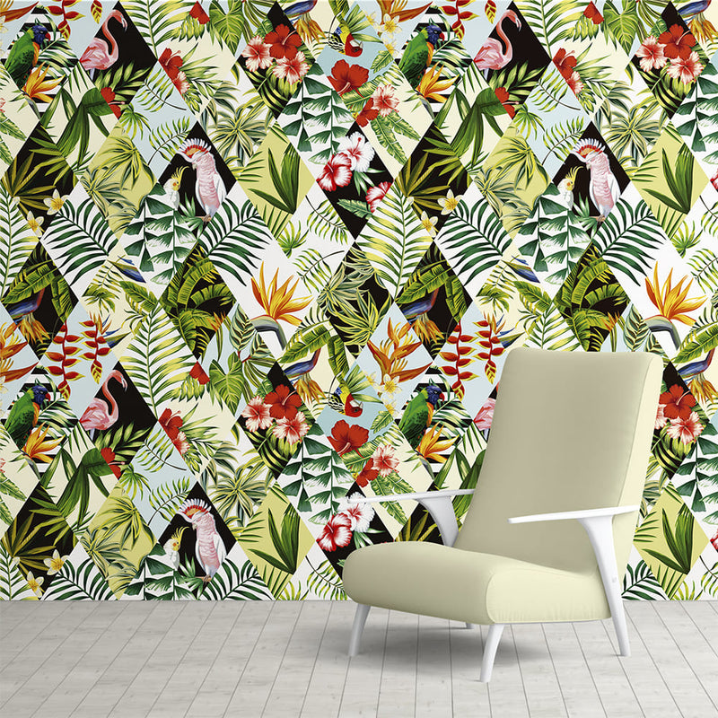 Papel Mural Tropical pattern