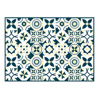 Alfombra vinílica Blueyellowtile