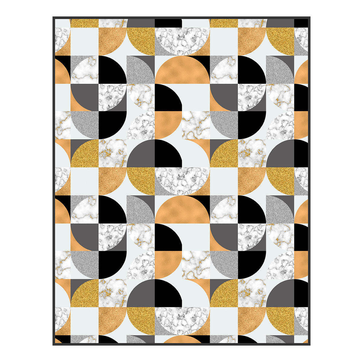 Alfombra vinílica Seamless geometric