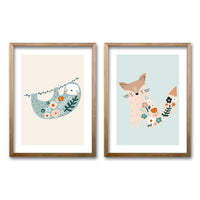Cuadro Duo Animalitos