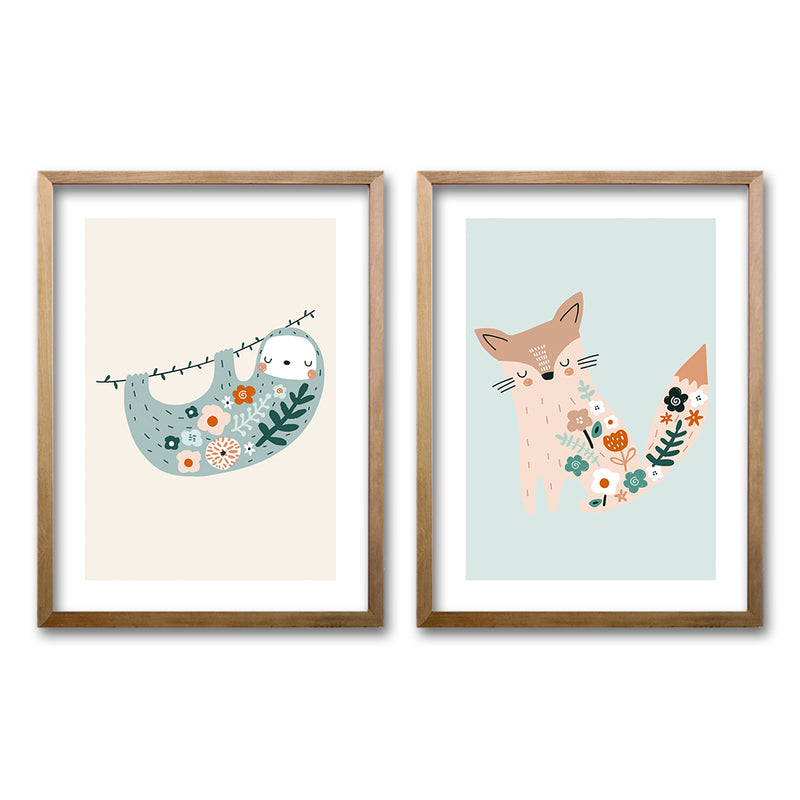 Cuadro Duo Animalitos