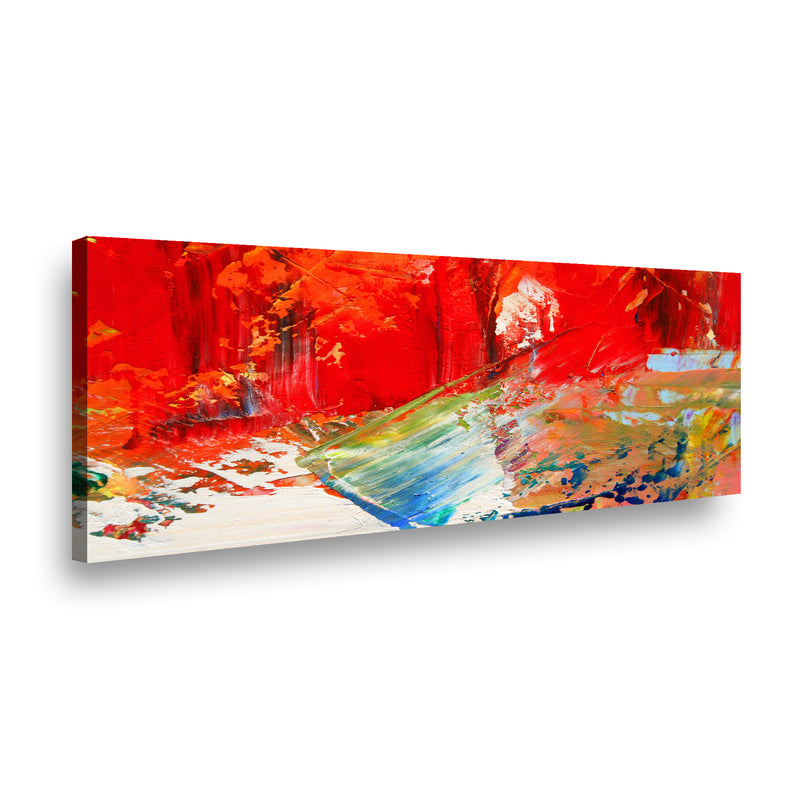 Canvas Water &Fire 90x45cms.