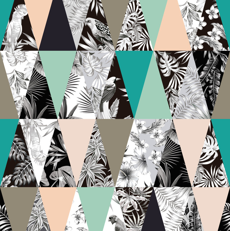 Papel Mural Tropical triangle
